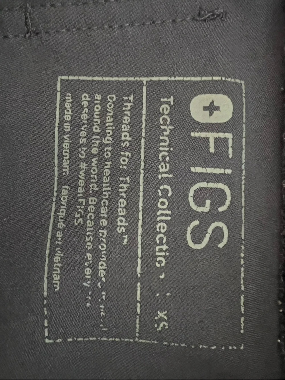 Men's / Women’s Navy Figs Drawstring Jogger Pants yoga waist Size XS